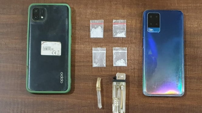 barang bukti sabu-sabu