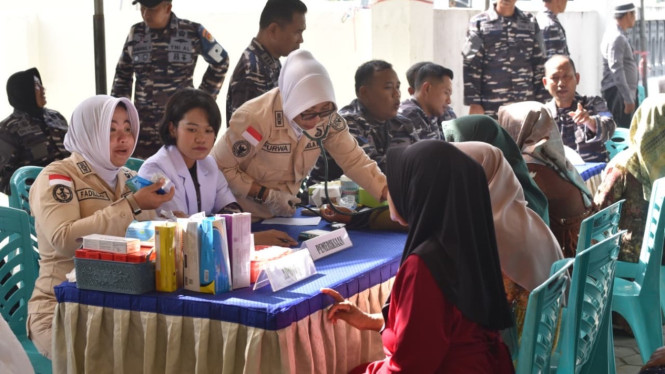 Baksos Lanal Batuporon di Bangkalan