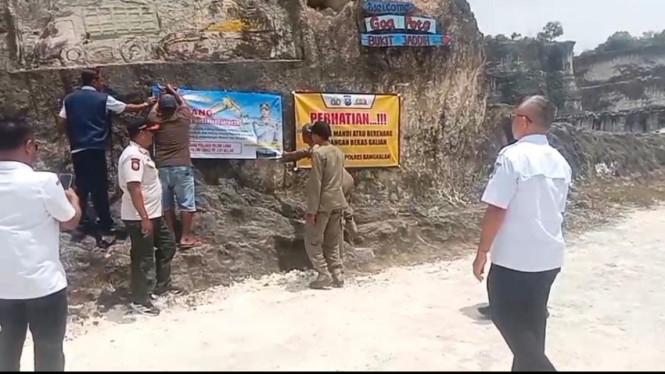 Penutupan tambang ilegal di Bangkalan