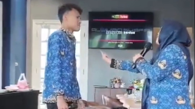 ASN Bangkalan karaokean saat jam dinas