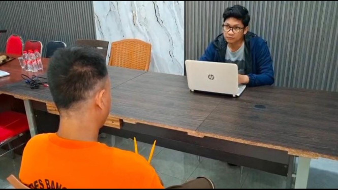 Pelaku penganiayaan berinisial R-M