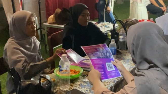 Stand WCS dalam kegiatan public mental care