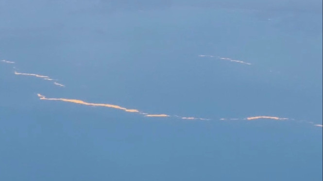 Limbah CPO tersebar diperairan Sumenep