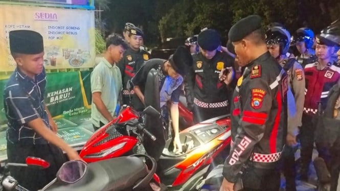 Patroli gabungan sasar balap liar dan perang sarung