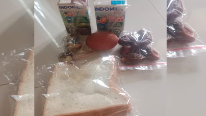 Contoh porsi MBG SDN IV Pasongsongan Kabupaten Sumenep Madura