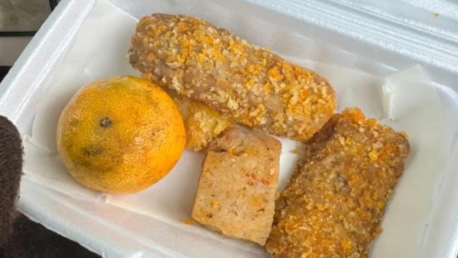 Penampakan maknan bergizi gratis di TK Kumala Bhayangkara Bangkalan