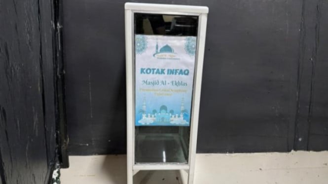 CCTV Rekam Pencurian Kotak Amal, Keamanan Masjid Dinilai Lemah