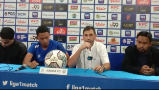 Arema FC Tak Gentar Hadapi Persija di Bawah Asuhan Thomas Doll