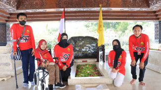 Polresta Malang Kota Ajak Penyandang Disabilitas Naik Kereta Api