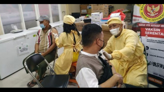 Capain Booster Kedua Nakes Kota Malang Baru 70 Persen