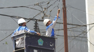 Jalan Kawi Kota Malang Kembali Disasar Penertiban Kabel