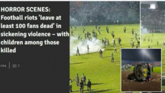 Media Asing Mulai Soroti Tragedi Stadion Kanjuruhan Malang