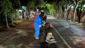 Rp 92 M Perbaiki Jalan Lubang Hingga Akhir Tahun