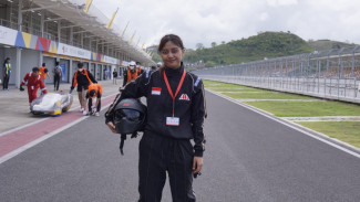 Kisah Driver Wanita Appate Elang Perkasa Tampil di Sirkuit Mandalika