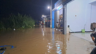 Puluhan Rumah di Lesanpuro Kota Malang Terendam Banjir