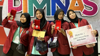 UMM Raih Medali PIMNAS Ke-35 Berkat Ubah Anggrek Jadi Pangan