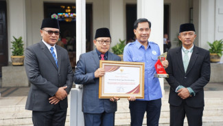 Tugu Tirta Diganjar Penghargaan Kompetisi P4 Nasional