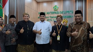 Menag Yaqut Launching Madarasah Digital di MTSN 1 Kota Malang