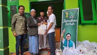 Demi Cak Imin Presiden, LPP PKB Kota Malang Bagikan 1.000 Paket Sembako ke NU