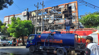 Kebakaran di Malang Plaza Akhirnya Berhasil di Padamkan