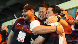 Mampu Raih Medali Emas, Erick Thohir Anggap Pemain Timnas Indonesia Pejuang