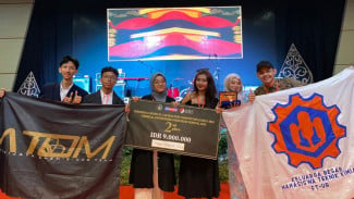 Mahasiswa UB Juara 2 di Indonesia Chemical Reaction Car Competition