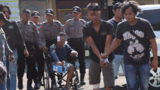 Jatuh Saat Dikejar Korban, Kakak Beradik Maling Motor ini Terluka Babak Belur