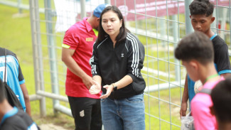 Tekad Ganis Rumpoko Cetak Bibit Pesepakbola Lewat Batu Super Cup 2023