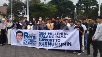 Gen-Milenial Malang Raya Deklarasi Dukung Gus Imin Maju Capres 2024