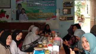 Emak-emak Lereng Gunung Kawi Malang Sepakat Dukung Cak Imin