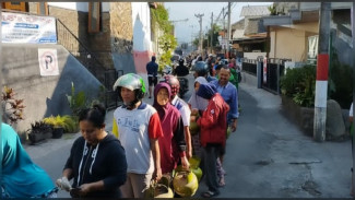Kelangkaan Stok Masih Terjadi, Antrian Elpiji 3 Kilogram di Kota Batu Mengular