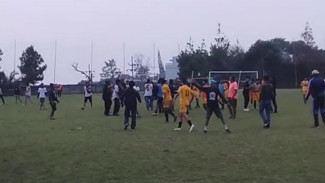 Beredar Video Kompetisi Internal Askot PSSI Kota Batu Ricuh