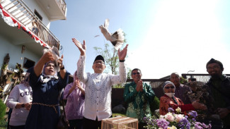 Ini Pesan Aries Agung Paewai saat Bersama Anak Berkebutuhan Khusus