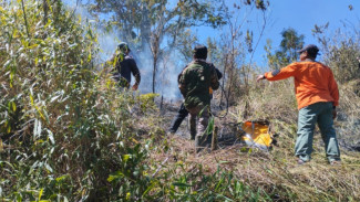 Ditemukan Titik Baru Kebakaran Di Gunung Semeru