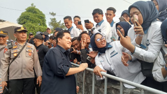 Hadiri PRS Pandaan, Erick Thohir Dorong Pelaku UMKM Naik Kelas