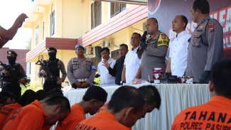 31 Tersangka Diamankan Satresnarkoba Polres Pasuruan Dalam Operasi Tumpas Semeru