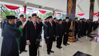 Di Akhir Jabatan Bupati Jombang Lantik 125 Pejabat di Pendopo Kabupaten