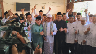 Cak Imin Minta Didoakan Keluarga Kiai Haji Wahab Hasbullah Menang Pilpres 2024