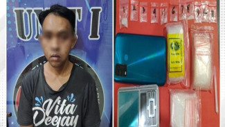 Gerebek Rumah Pengedar Narkoba di Jombang, Polisi Temukan 11 Paket Sabu