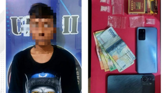 Polisi Tangkap Warga Jombang saat Transaksi Sabu