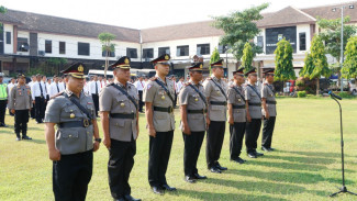 Polres Jombang Gelar Sertijab Sejumlah Pejabat Utama