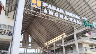Walah, Baru Beroperasi Kran di Pasar Induk Among Tani Hilang