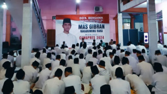 Ratusan Santri di Rejoso Peterongan Jombang Dukung Gibran jadi Bacawapres