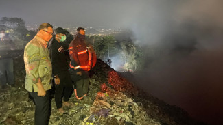 Kabar Baik, Kebakaran TPA Tlekung Akhirnya Berhasil Dipadamkan