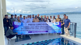 Jaga Kelestarian Sumber Daya Air di Danau Toba, PJT I bersama Jurnalis Gelar Diskusi