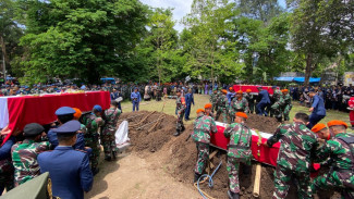 4 Perwira Penerbang Super Tucano Yang Gugur Dapat Kenaikan Pangkat Penghargaan