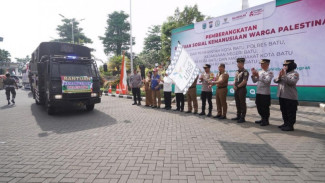 Peduli Kemanusiaan, Pemkot Batu Berangkatkan Bantuan ke Palestina