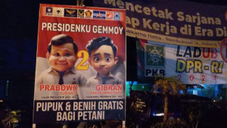 Kampanye Dimulai, Baliho Prabowo Gemoy Bikinan AI Langsung Banjiri Malang