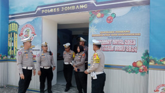 Pantau Jalur Mudik Nataru, Satlantas Polres Jombang Dirikan Pospam dan Posyan