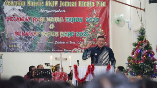Wabup Harap Momen Hari Natal 2023 Memperkuat Hubungan Baik Antarumat Beragama di Kabupaten Malang